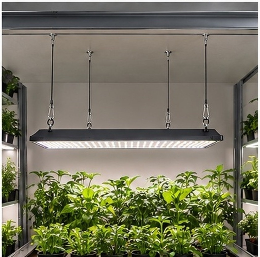 Aquarium Light - ชุดอุปกรณ์แขวนไฟปลูกต้นไม้แบบเชือก 4 ชิ้น ลวดเหล็กนิรภัย เส้นผ่านศูนย์กลาง 2