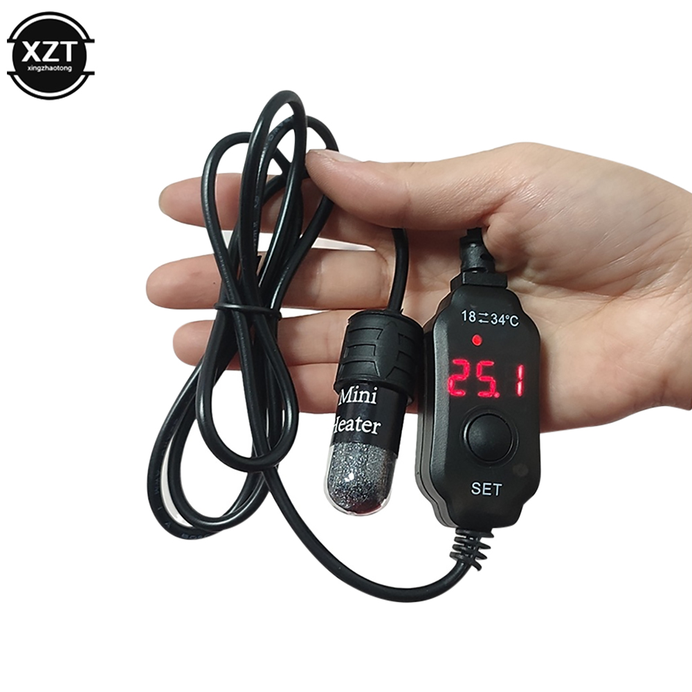 Fish Tank Heater - Mini USB ชาร์จ Aquarium เครื่องทําความร้อน Fish