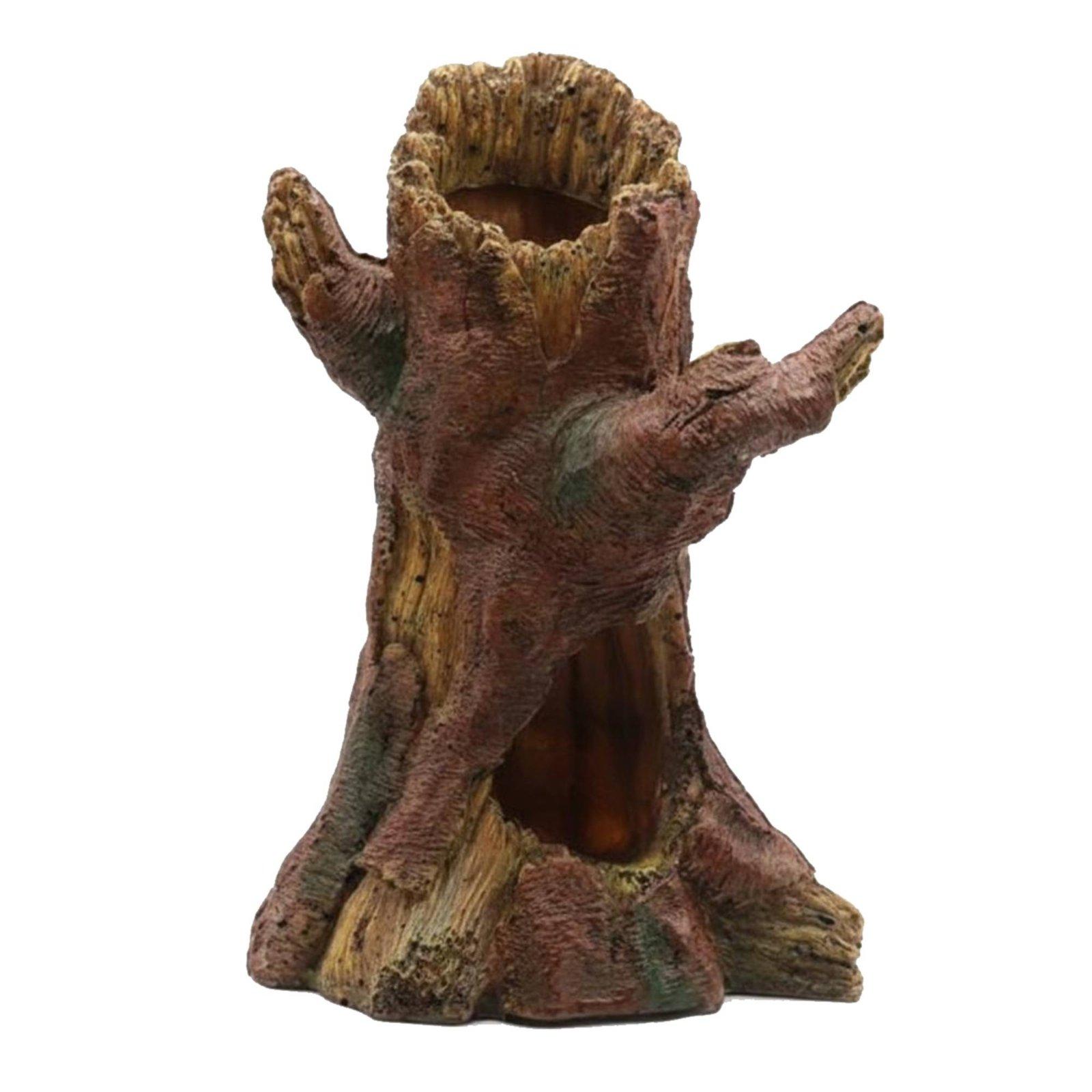 Aquarium Decor - ของตกแต่งตู้ปลา ต้นไม้เรซินสำหรับตกแต่งตู้ปลา ที่พักพิงสำหรับปลาในน้ำจืดและสัตว์เลื้อยคลาน