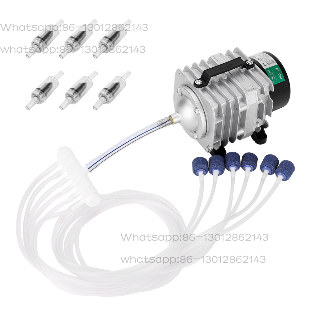 Aquarium Pump - ปั๊มออกซิเจนตู้ปลา ปั๊มลมแม่เหล็กไฟฟ้า ACO-328 เครื่องเติมอากาศ ปั๊มออกซิเจน ปั๊มลมตู้ปลา