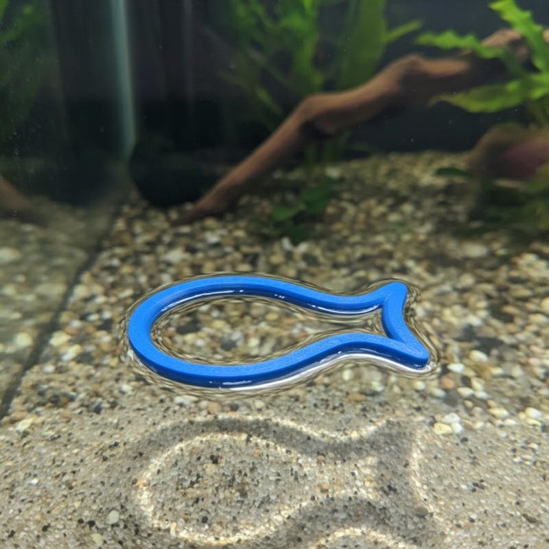 Aquarium Fish Keeping - วงแหวนให้อาหารสำหรับตู้ปลา 2/4/6 ชิ้น โครงสร้างไม่กระจาย ช่วยให้อาหารอยู่ในที่เดียว เหมาะสำหรับตู้ปลา