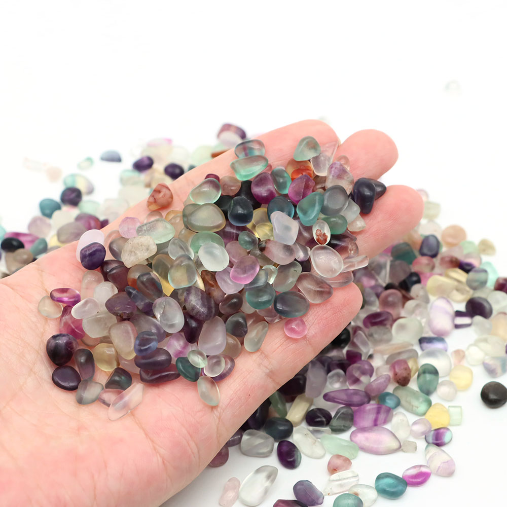 Fish Tank Gravel - หินธรรมชาติ กรวด คริสตัล ชิป ควอตซ์ ฟลูออไรต์