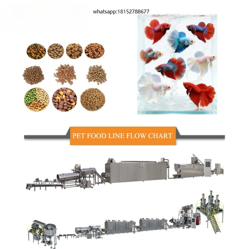 Fish Food - เครื่องผลิตอาหารสัตว์เลี้ยง เครื่องอัดรีดอาหารสุนัข แมว ปลา อุปกรณ์ขายดี