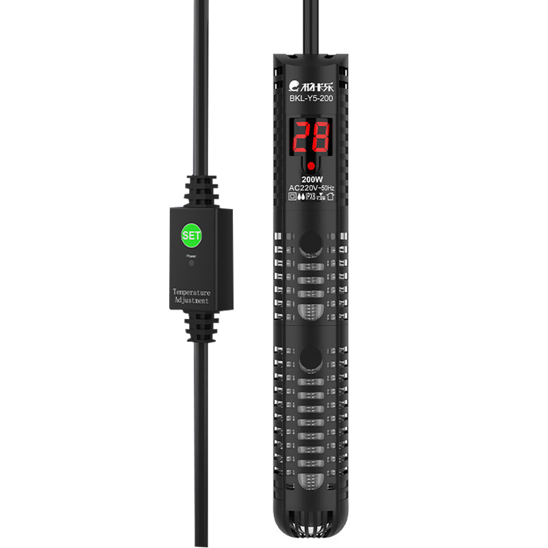 Fish Tank Heater - เครื่องทำความร้อนตู้ปลา จอ LCD แสดงผลแบบดิจิตอล เทอร์โมสตัทแบบจุ่มใต้น้ำ แท่งทำความร้อนควบคุมอุณหภูมิคงที่