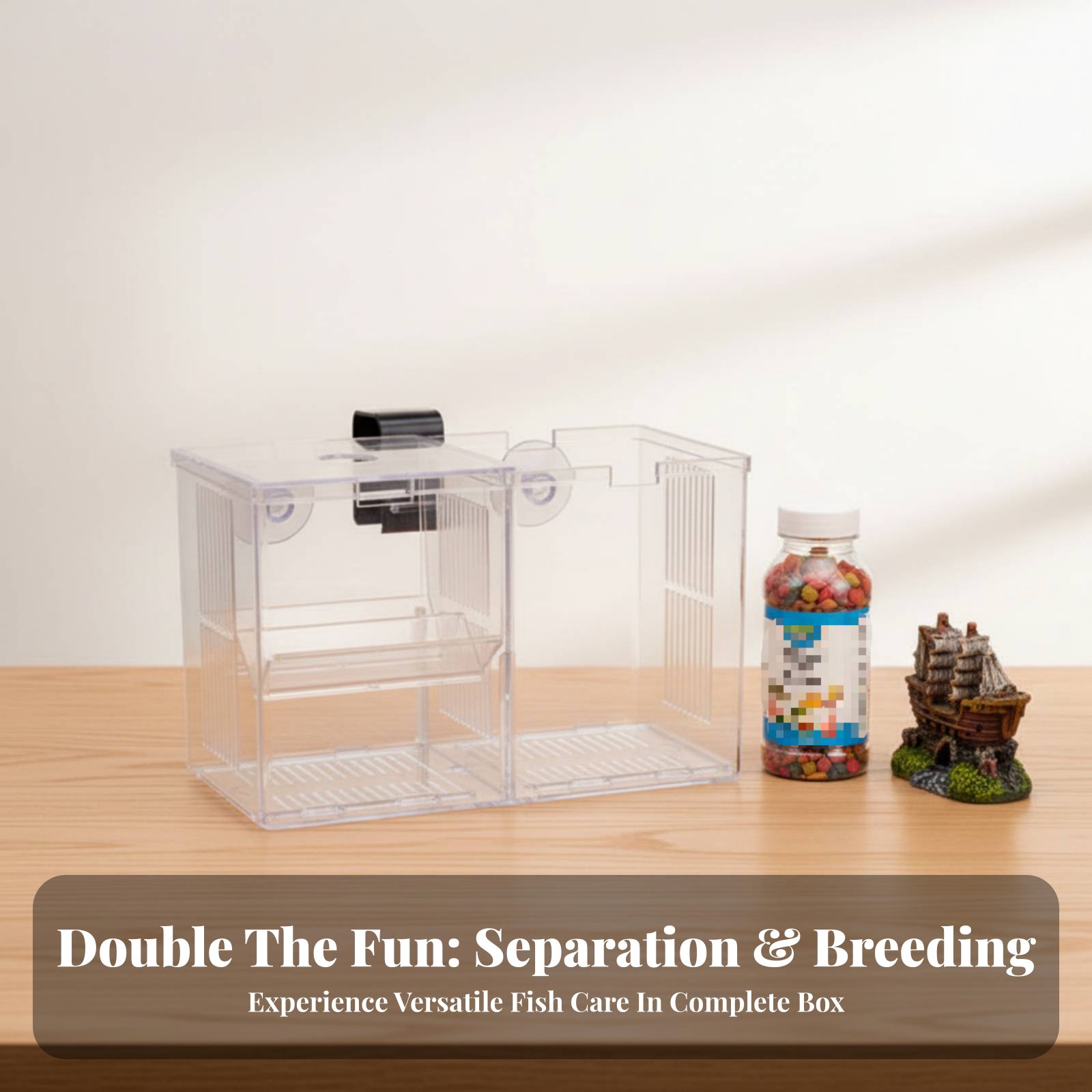 กล่องเพาะพันธุ์ปลาในน้ำ กล่องแ - Aquarium Fish Tank บทวิจารณ์และราคา