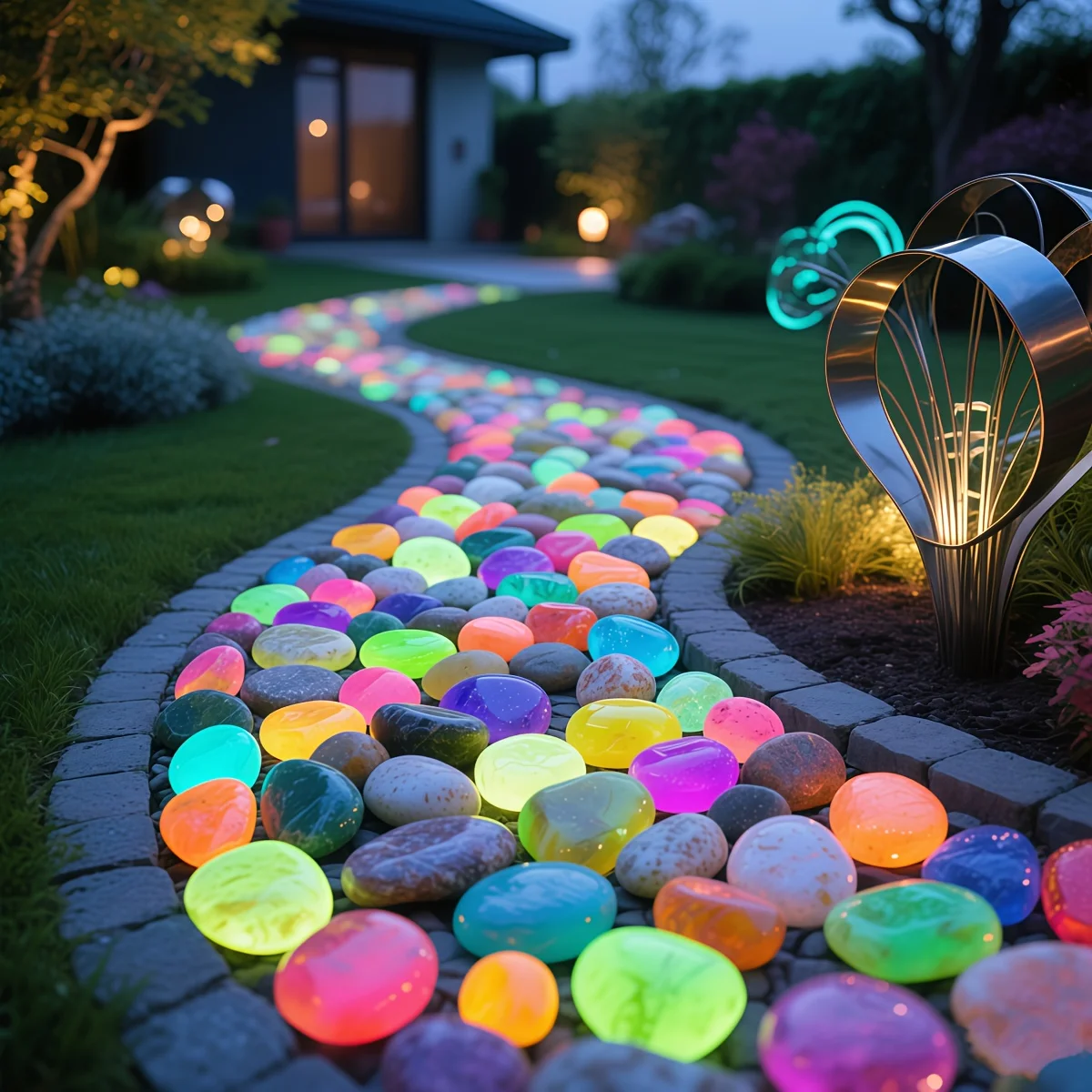 หินเรืองแสงสี 1 ซม. 100 ชิ้น ห - Fish Aquarium Home บทวิจารณ์และราคา