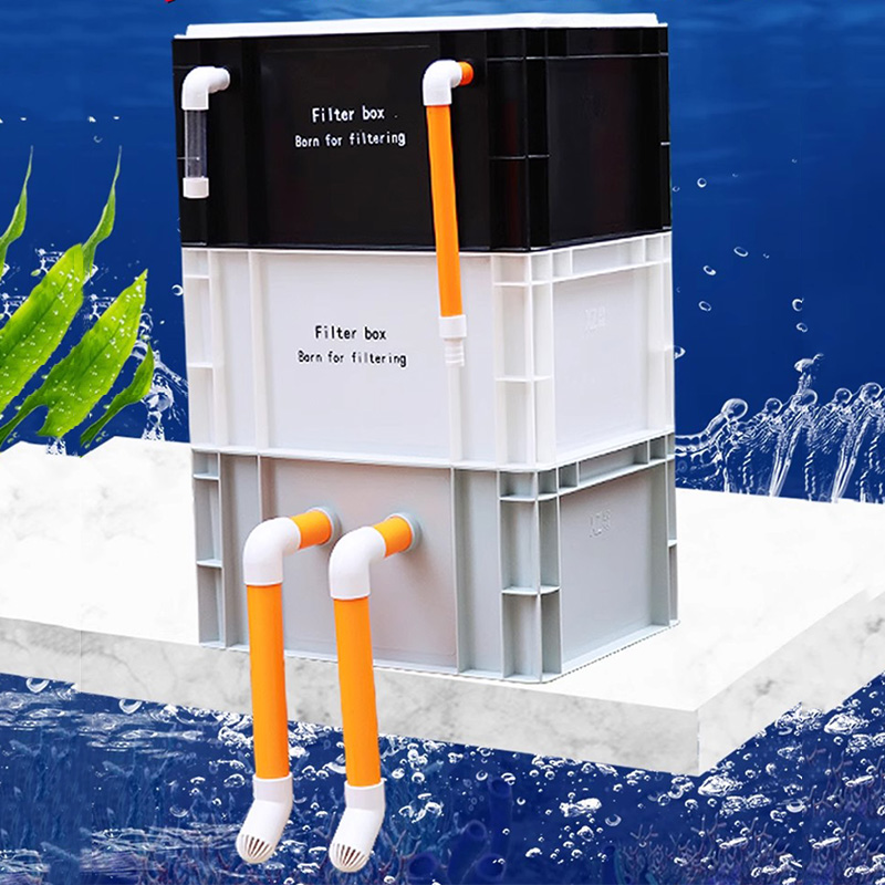 กล่องกรองน้ำสำหรับตู้ปลา กล่อง - Fish Tank Filter บทวิจารณ์และราคา