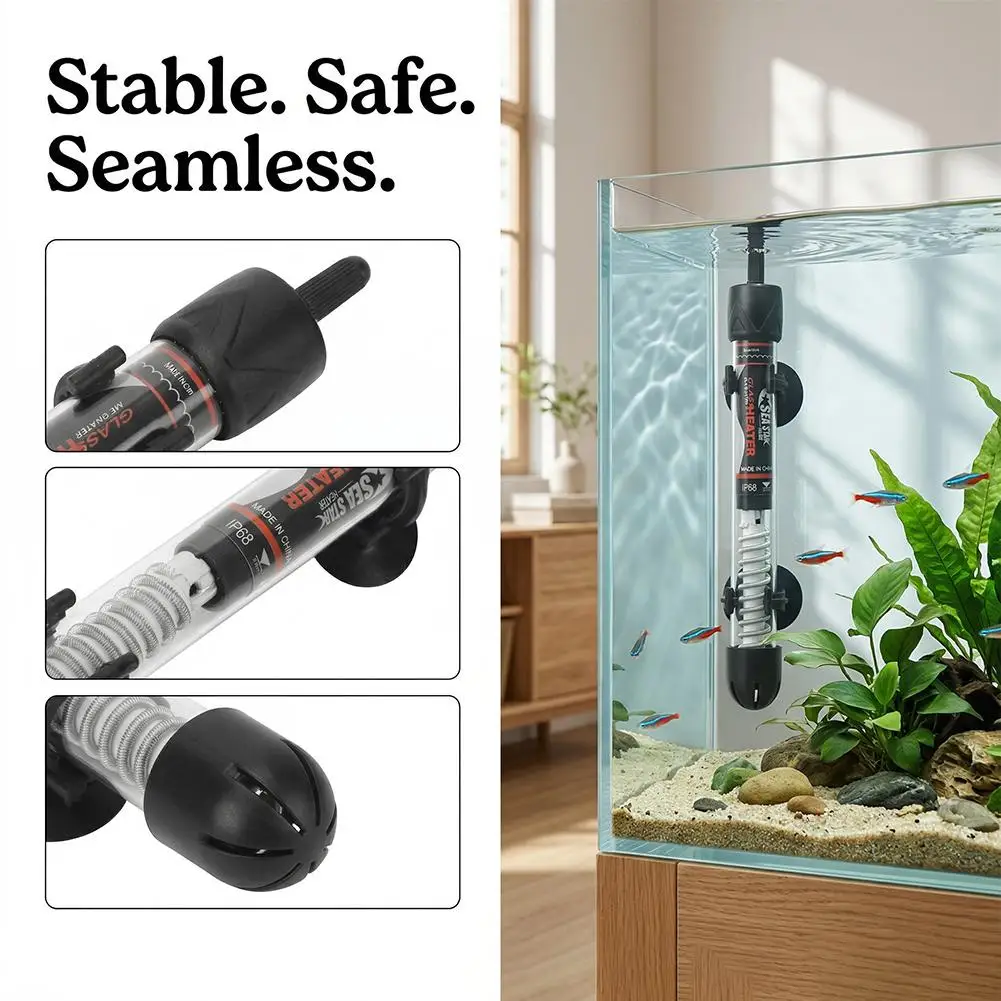 เครื่องทำความร้อนในตู้ปลาแบบปร - Fish Tank Heater บทวิจารณ์และราคา