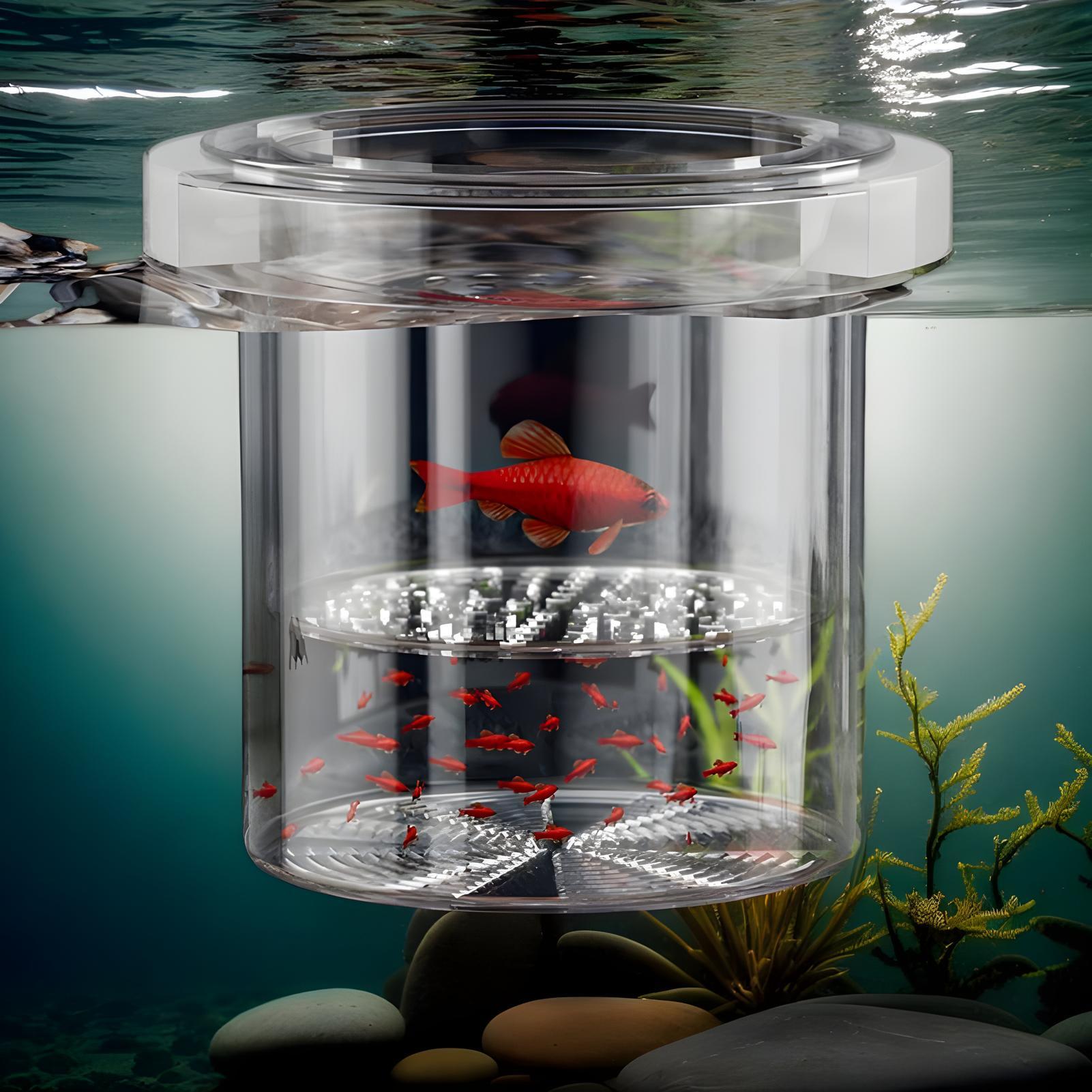 กล่องเพาะพันธุ์ปลาแบบลอยน้ำ กล - Betta Fish Tank บทวิจารณ์และราคา