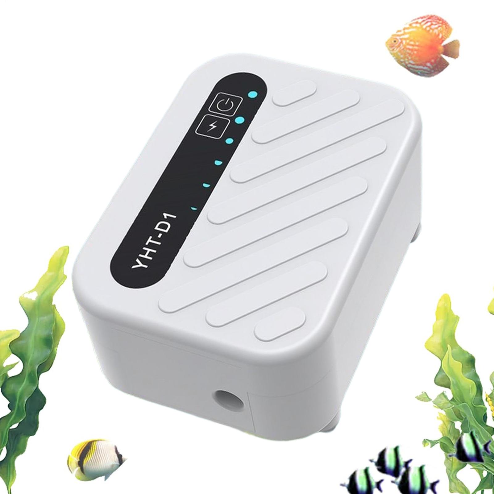 ปั๊มลมตู้ปลาแบบพกพา เครื่องเติ - Aquarium Pump บทวิจารณ์และราคา