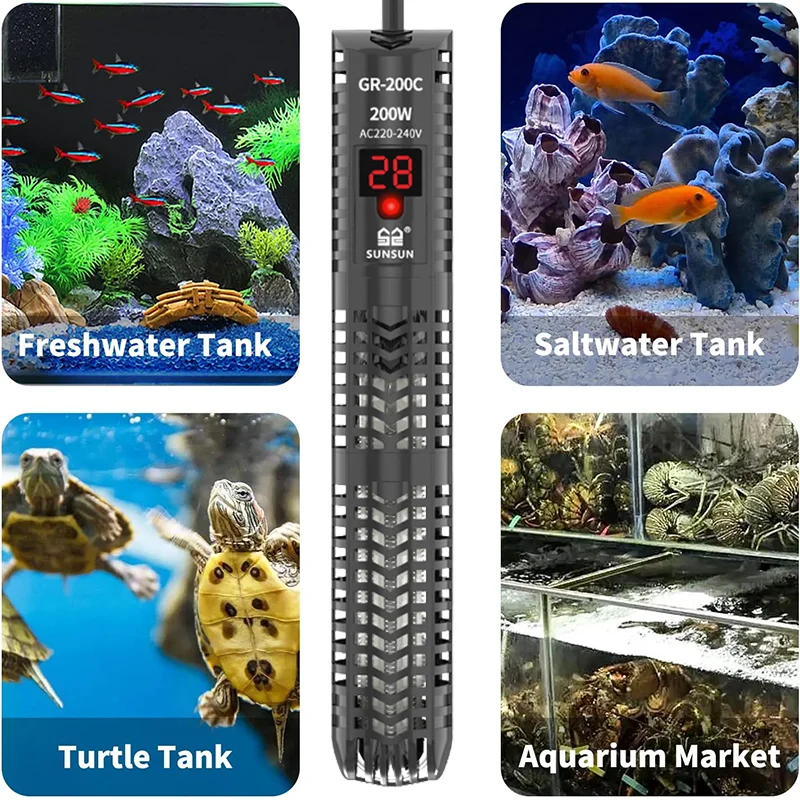 เครื่องทำความร้อนแบบจุ่มสำหรับ - Fish Tank Heater บทวิจารณ์และราคา