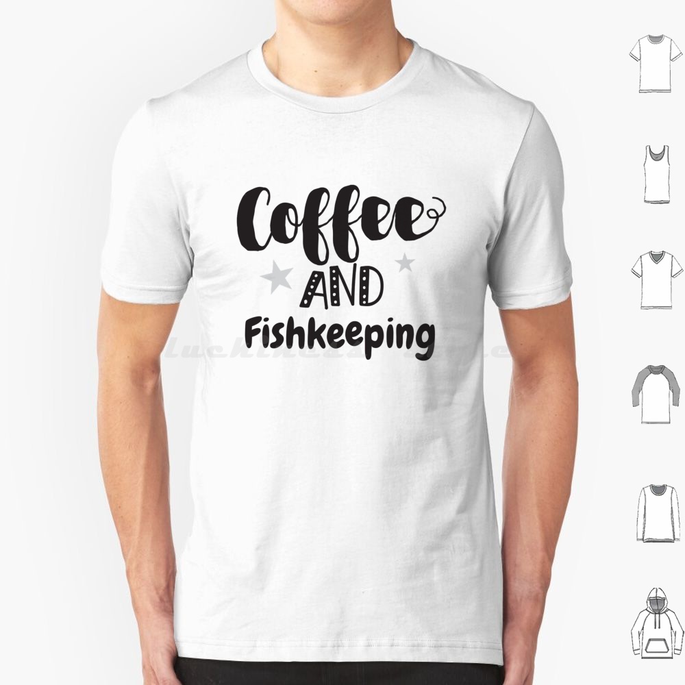 เสื้อยืดลายกาแฟและปลา ไซส์ใหญ่ - Aquarium Fish Keeping บทวิจารณ์และราคา