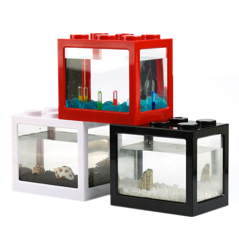 ตู้ปลาขนาดเล็ก 7 สี สำหรับปลาเ - Betta Fish Tank บทวิจารณ์และราคา