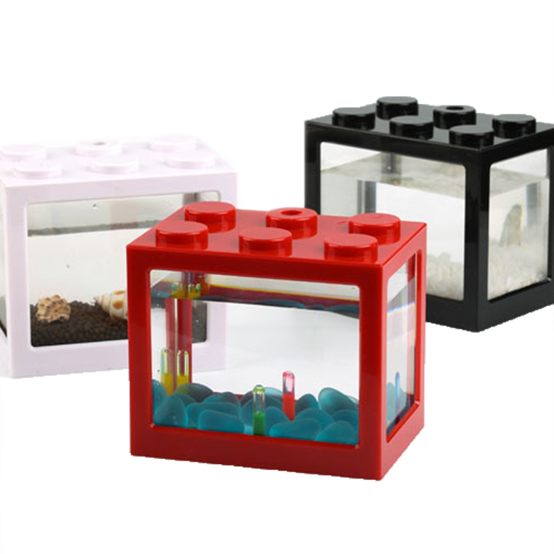 ตู้ปลาขนาดเล็ก 7 สี สำหรับปลาเ - Betta Fish Tank บทวิจารณ์และราคา
