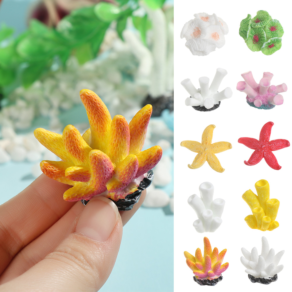 ประดิษฐ์ปะการังปลาเครื่องประดั - Fish Tank Gravel บทวิจารณ์และราคา