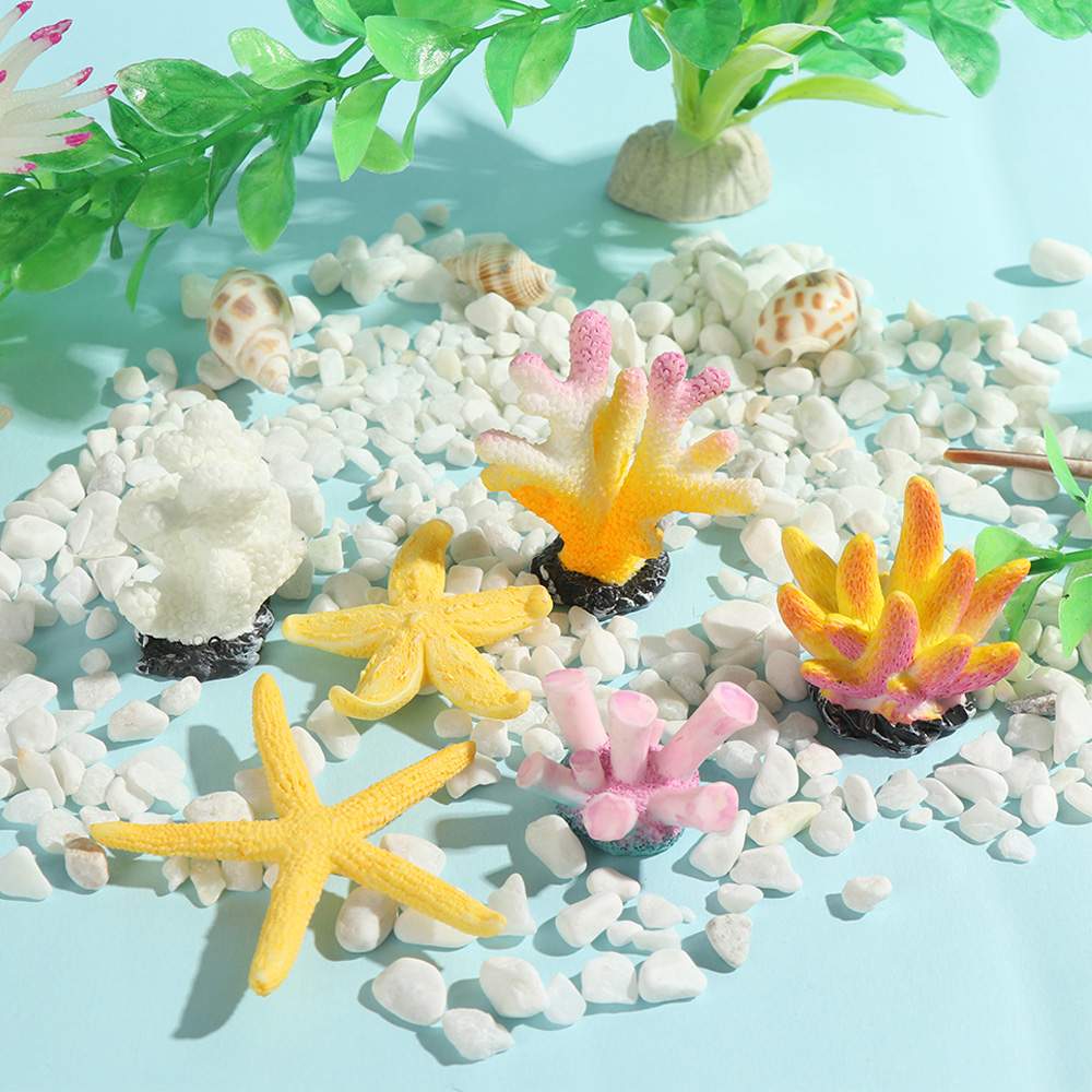 ประดิษฐ์ปะการังปลาเครื่องประดั - Fish Tank Gravel บทวิจารณ์และราคา