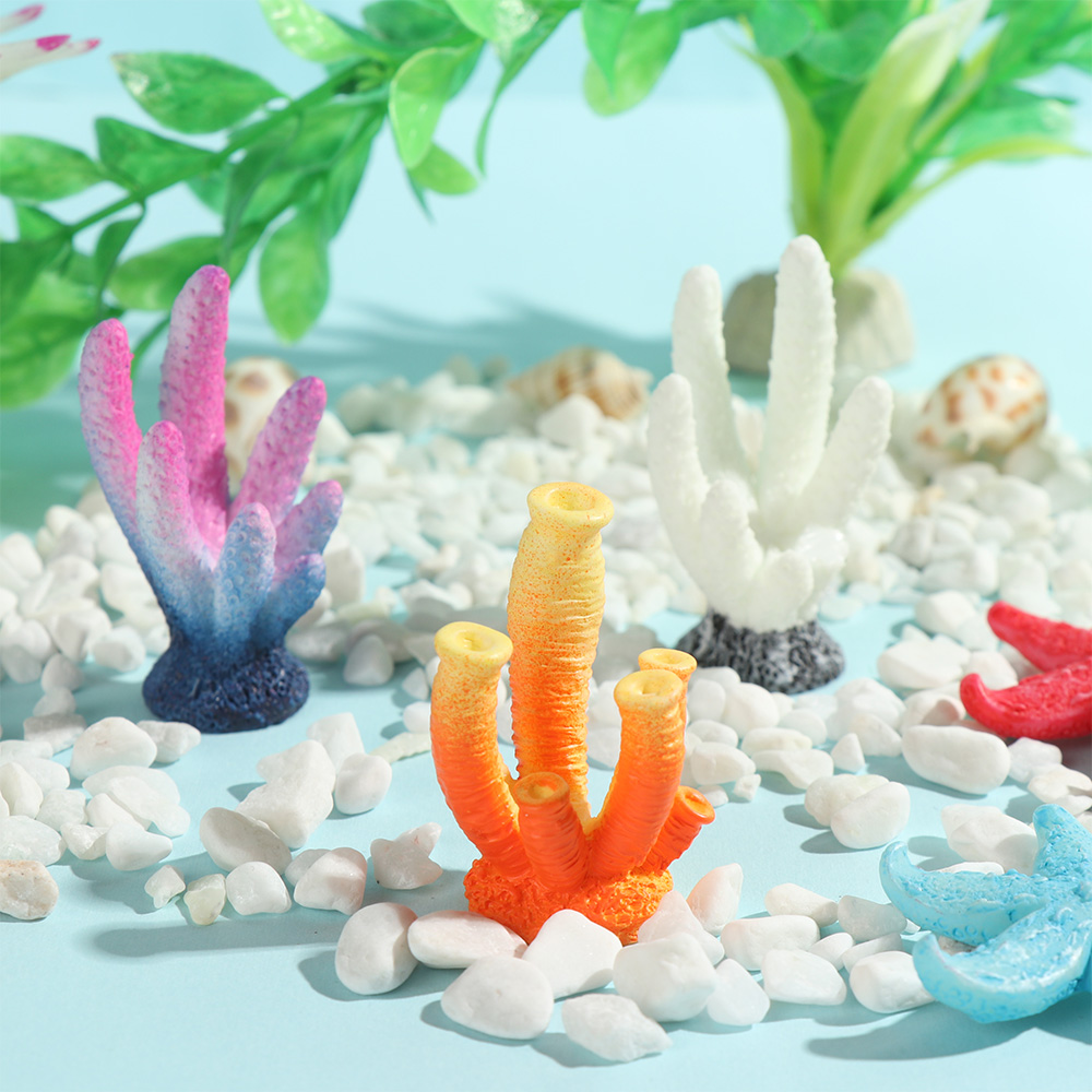 ประดิษฐ์ปะการังปลาเครื่องประดั - Fish Tank Gravel บทวิจารณ์และราคา