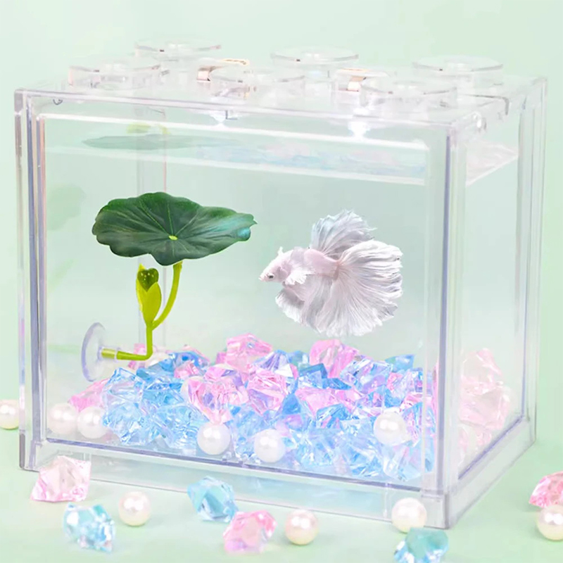 (Ce14)1/5PC ต้นไม้ใบเขียวสำหรั - Betta Fish Tank บทวิจารณ์และราคา