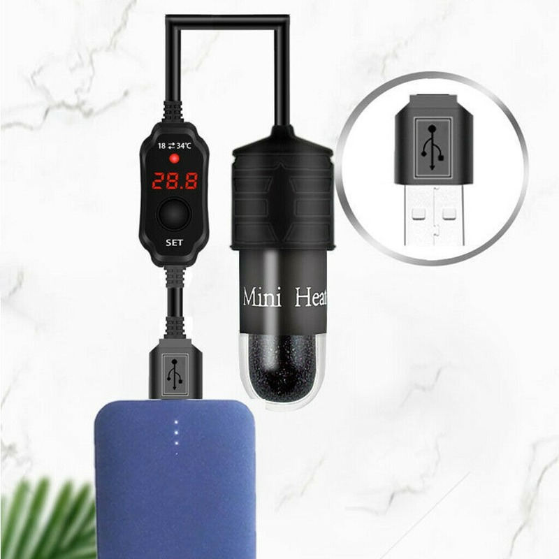 Mini Aquarium Fish Tank เครื่อ - Fish Tank Heater บทวิจารณ์และราคา