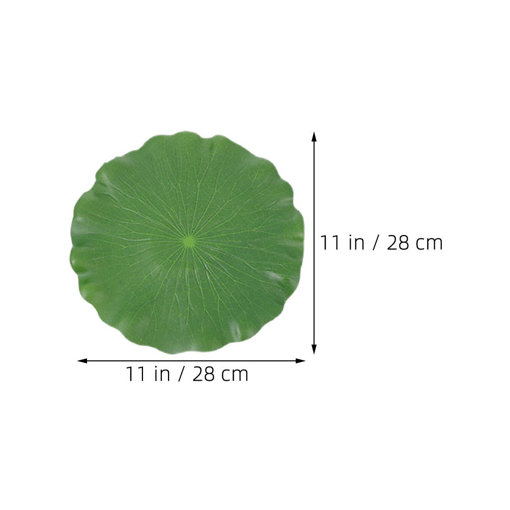 ใบบัวประดิษฐ์ 15 ชิ้น ใบลอยน้ำ - Aquarium Decor บทวิจารณ์และราคา