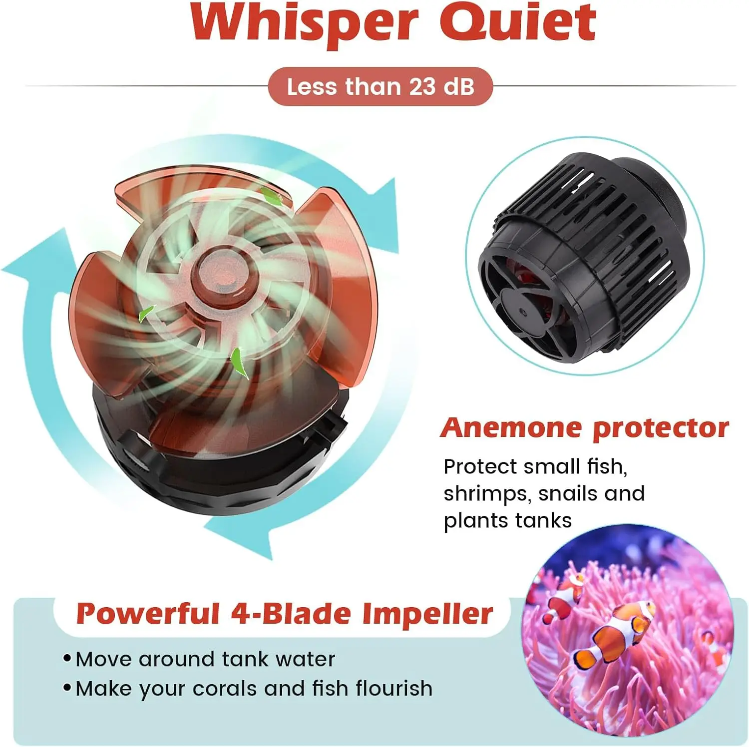 เครื่องสร้างคลื่นในตู้ปลาแบบปร - Aquarium Pump บทวิจารณ์และราคา