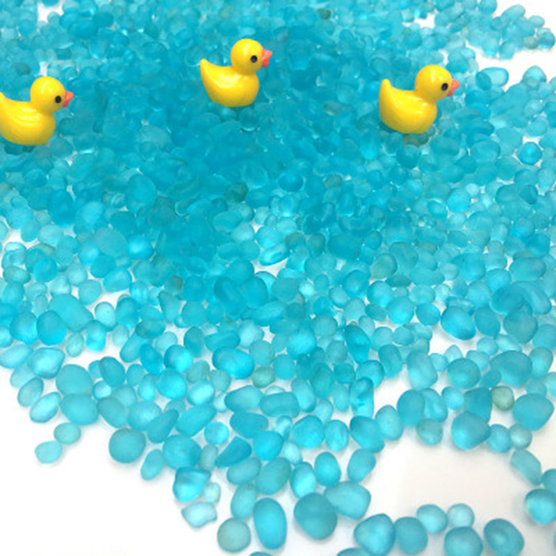 หินที่มีสีสันถังปลา Rock น้ําพ - Fish Tank Gravel บทวิจารณ์และราคา