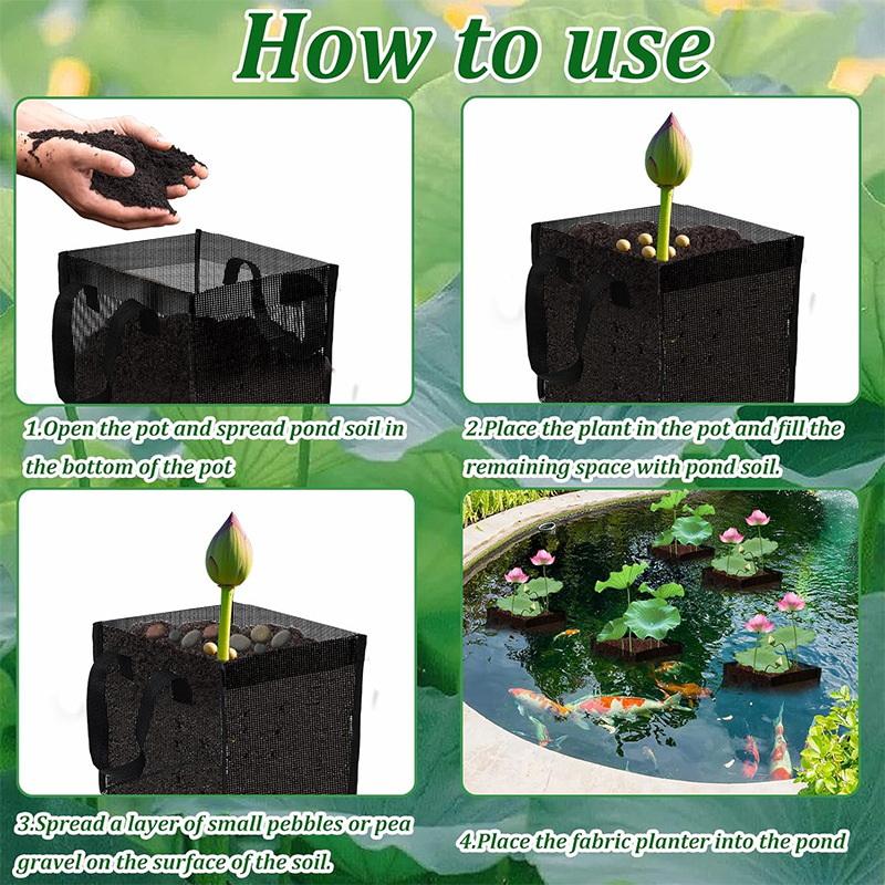 ตะกร้าปลูกต้นไม้ในบ่อตาข่ายสีด - Aquarium Plants บทวิจารณ์และราคา