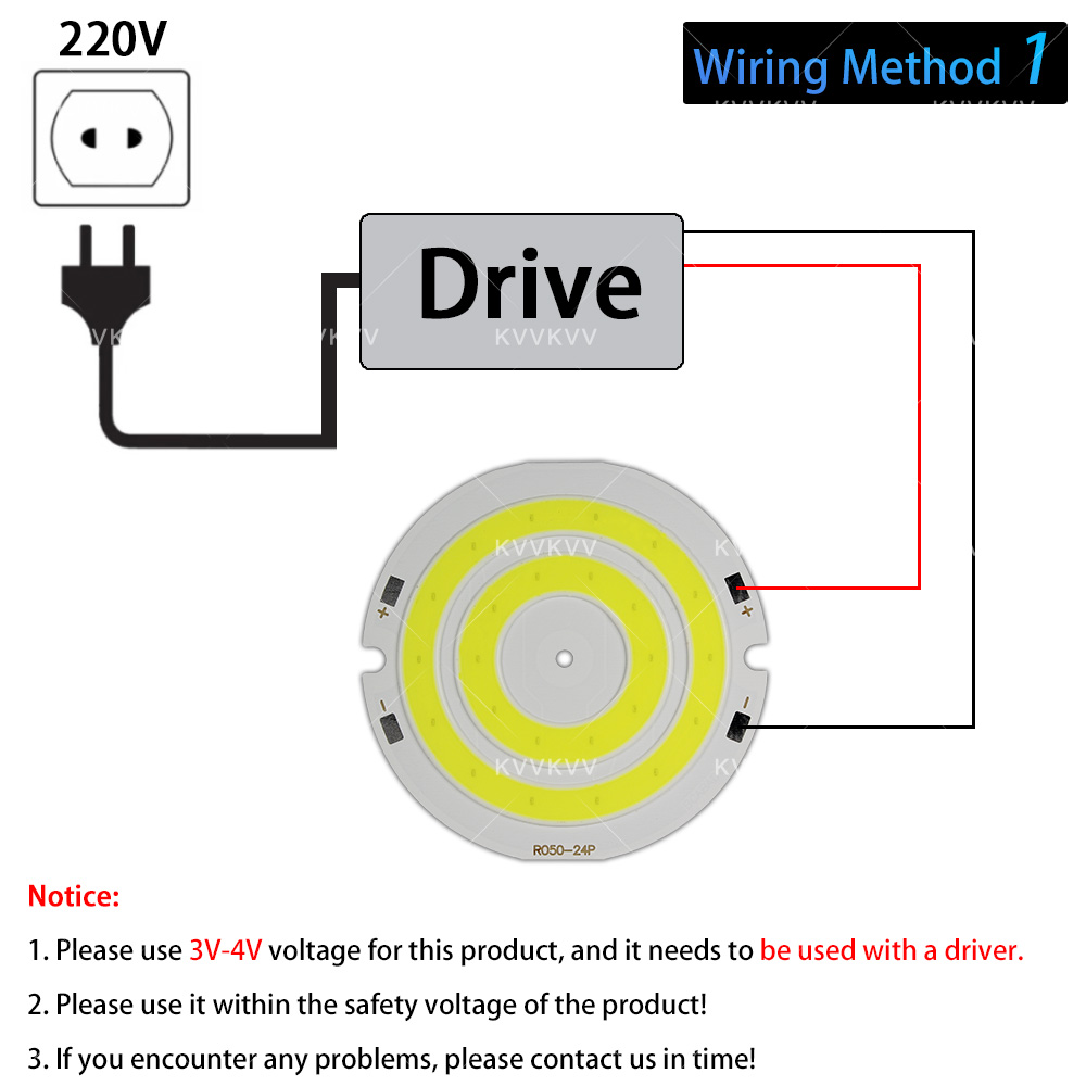 3V 4V รอบ COB หลอดไฟ LED อะไหล - Aquarium Light บทวิจารณ์และราคา