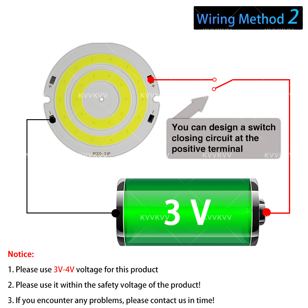 3V 4V รอบ COB หลอดไฟ LED อะไหล - Aquarium Light บทวิจารณ์และราคา