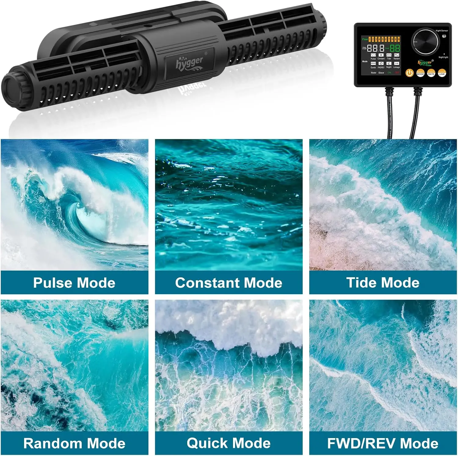เครื่องสร้างคลื่นอัจฉริยะสำหรั - Aquarium Pump บทวิจารณ์และราคา