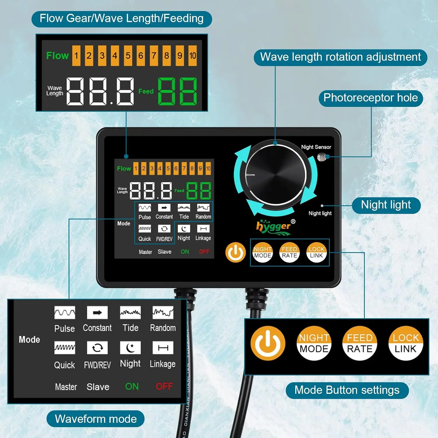 เครื่องสร้างคลื่นอัจฉริยะสำหรั - Aquarium Pump บทวิจารณ์และราคา