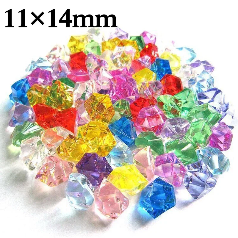200 PCS อัญมณีอะคริลิคหินสีสัน - Fish Tank Gravel บทวิจารณ์และราคา