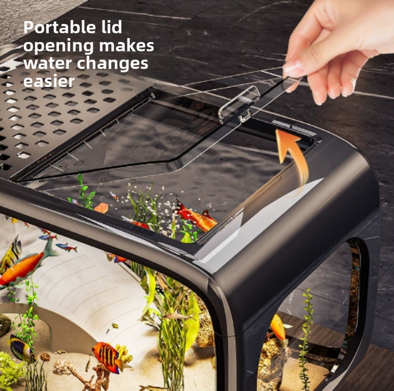 ตู้ปลาโปร่งใสดีไซน์สร้างสรรค์  - Fish Aquarium Home บทวิจารณ์และราคา
