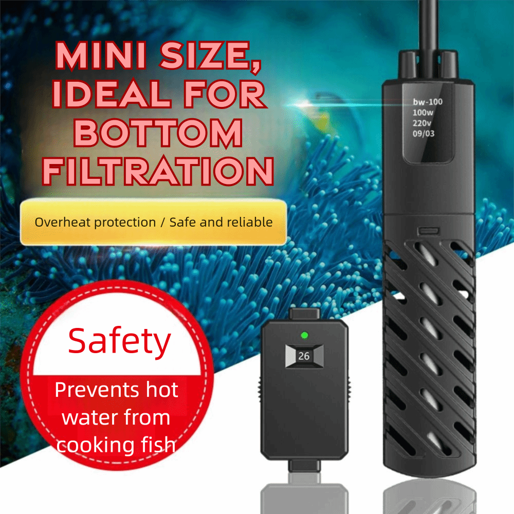 ฮีตเตอร์แก้วควอตซ์สำหรับตู้ปลา - Fish Tank Heater บทวิจารณ์และราคา