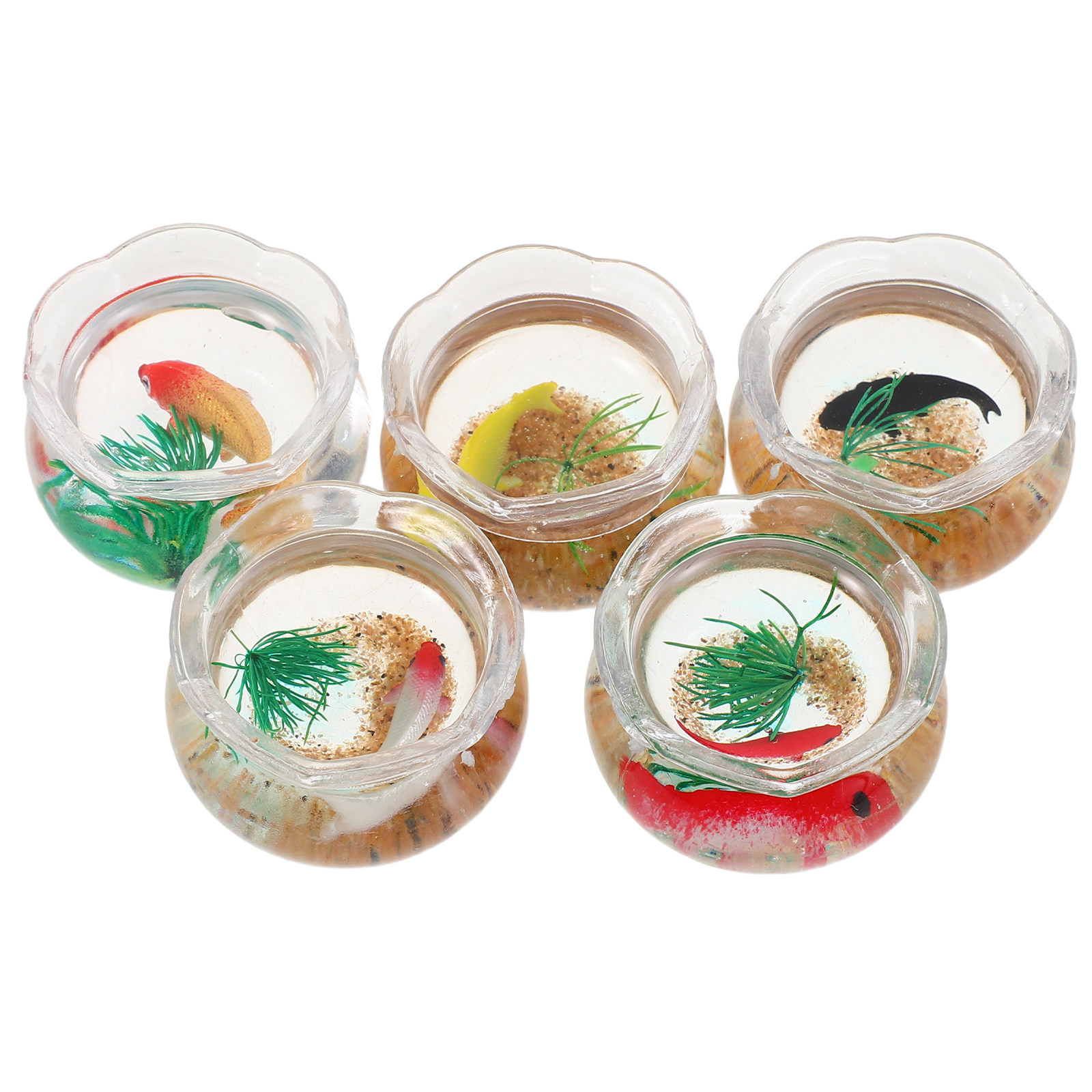 5 ชิ้น ตู้ปลาจิ๋ว ตู้ปลาคาร์ปจ - Aquarium Plants บทวิจารณ์และราคา