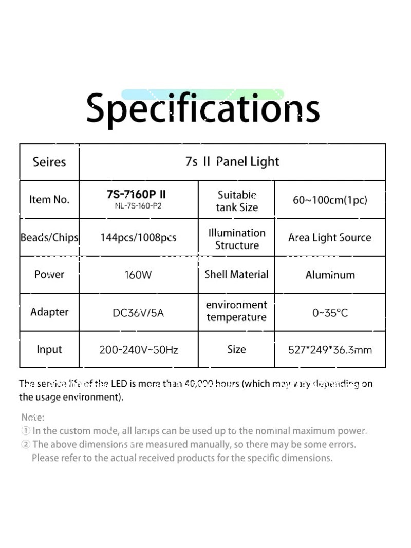 ไฟ LED สำหรับตู้ปลา 160W RGB ส - Aquarium Light บทวิจารณ์และราคา